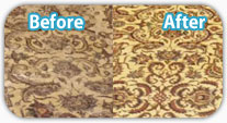 Rug Before and After